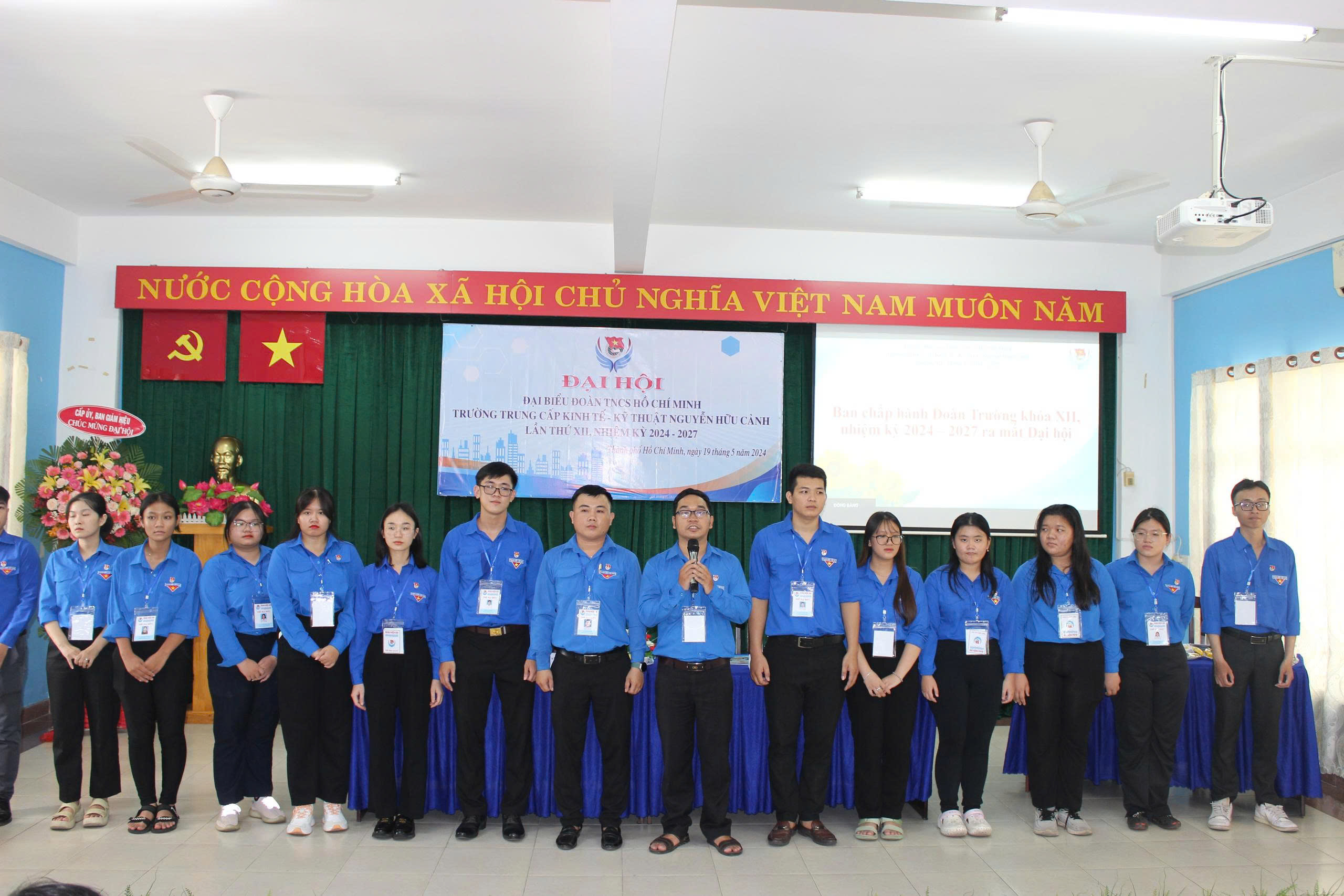 Ban Chấp hành Đoàn trường nhiệm kỳ 2024 - 2027
