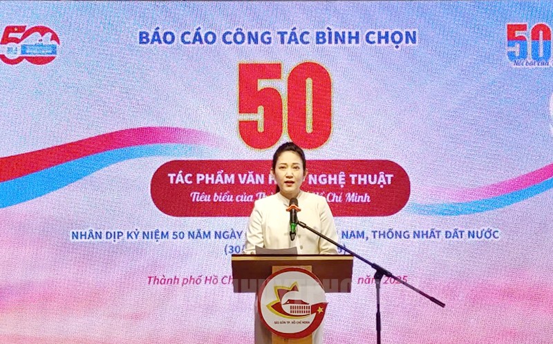 TPHCM công bố 50 tác phẩm văn học - nghệ thuật tiêu biểu